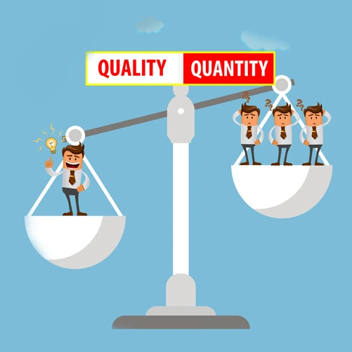 Quality comes first